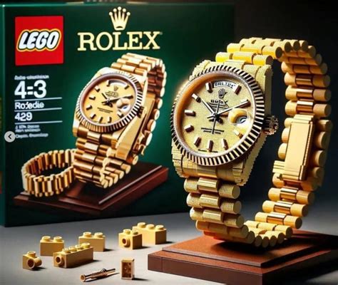 rolex lego prezzo|is rolex lego real.